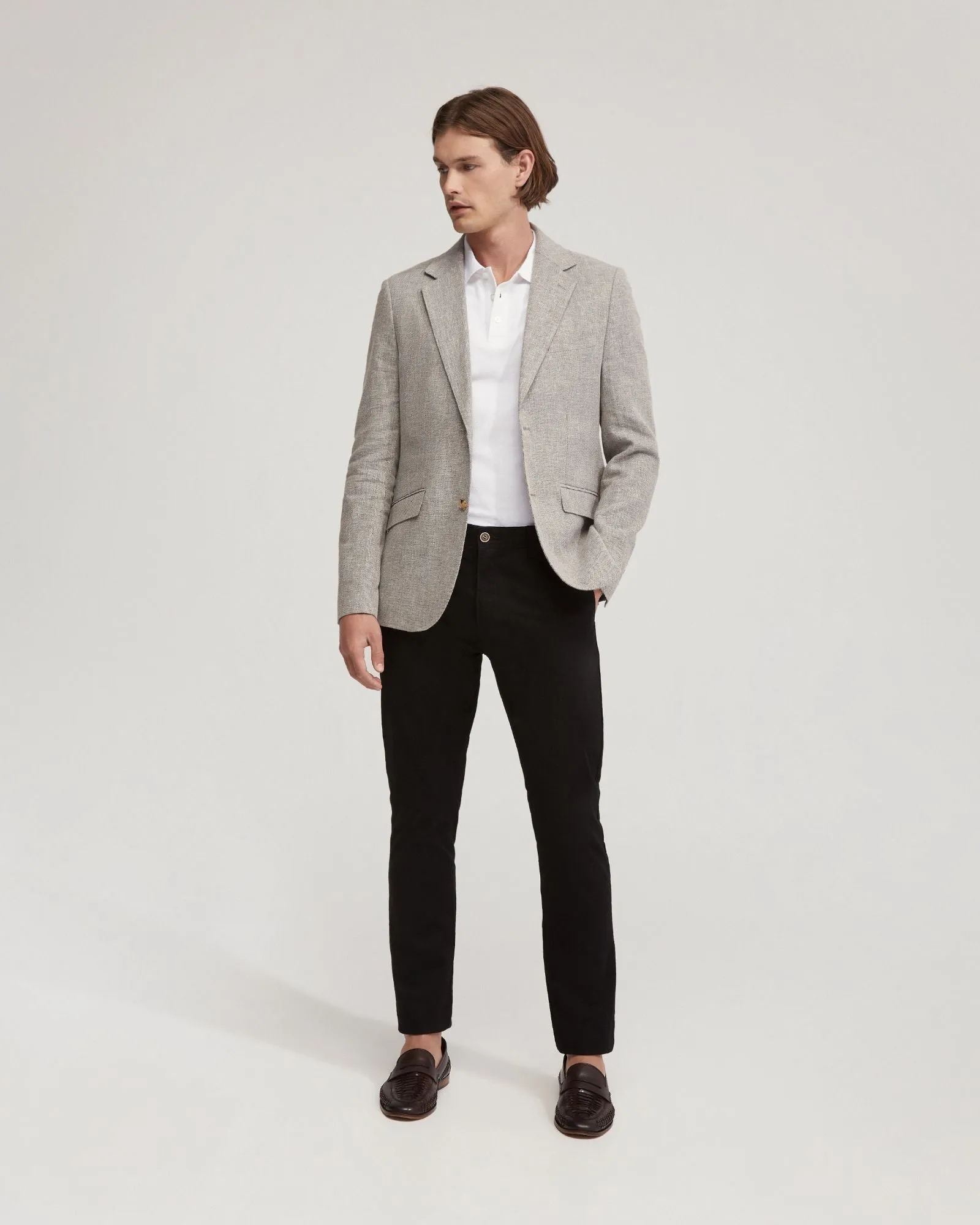 Blake Linen Blend Blazer sold by Oxford Shop