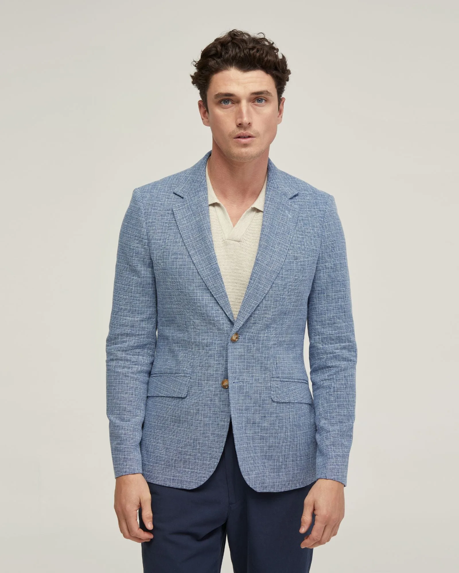 Blake Linen Blend Blazer sold by Oxford Shop product image thumbnail 4