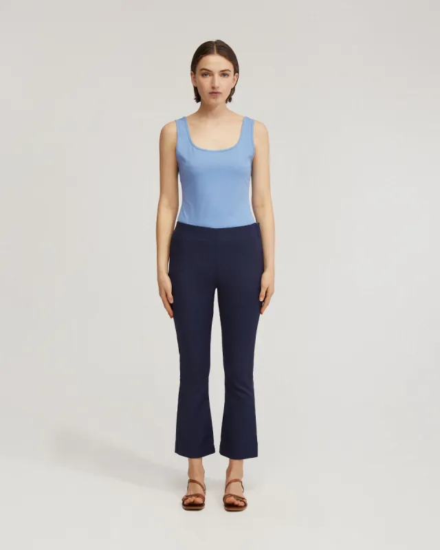 Blade Cropped Flared Pants sold by Oxford Shop