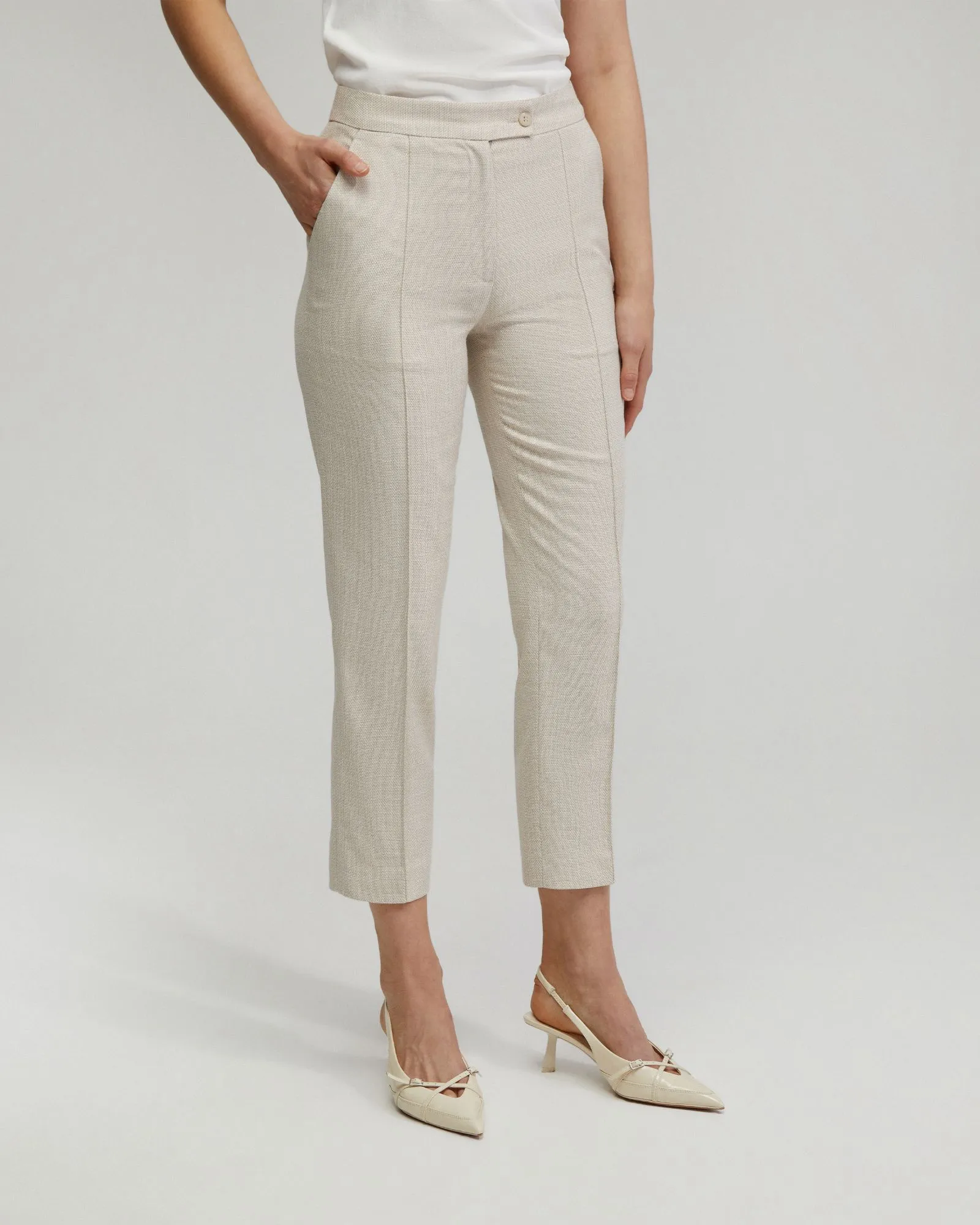 Verity Crop Cigarette Pants sold by Oxford Shop product image thumbnail 4
