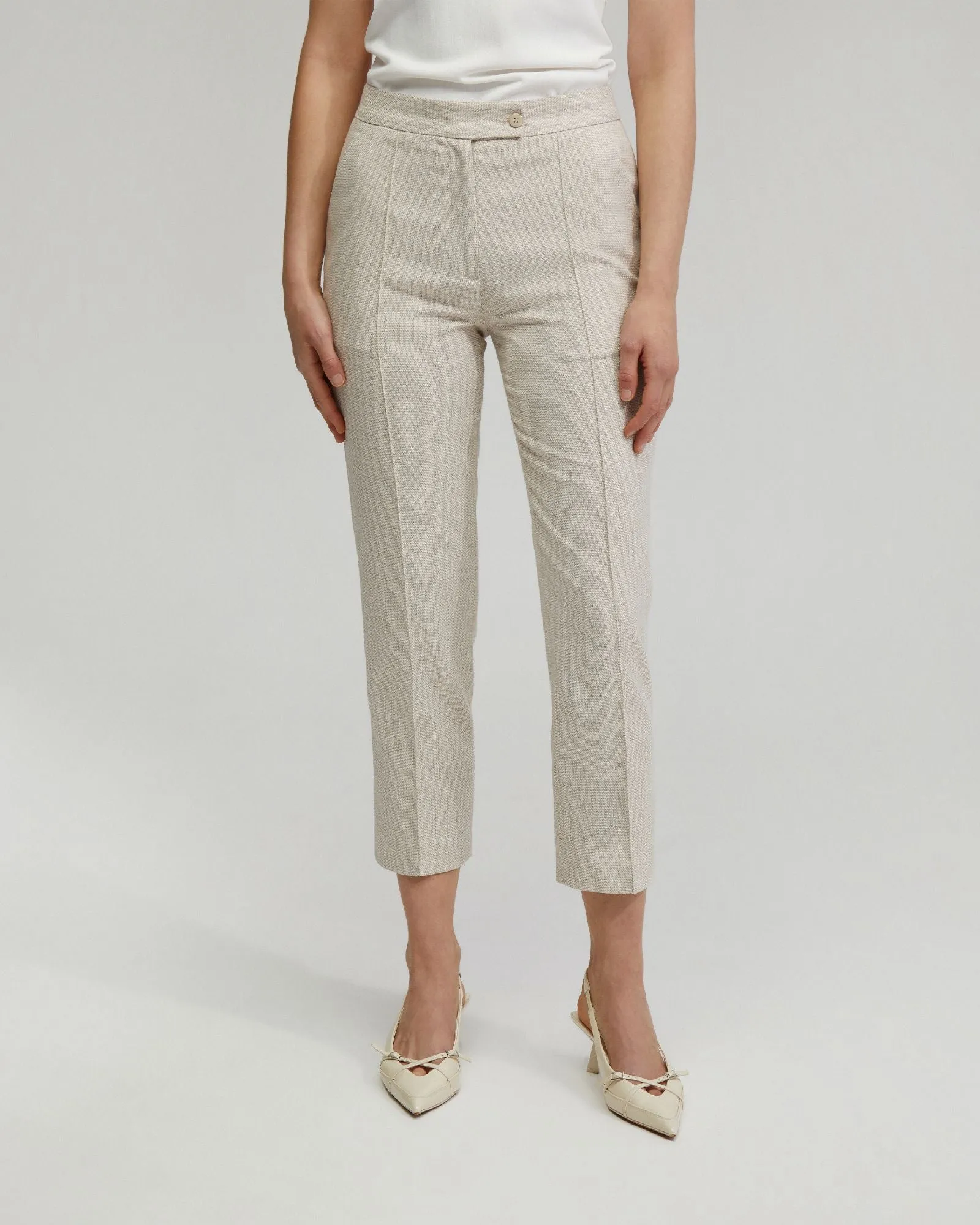 Verity Crop Cigarette Pants sold by Oxford Shop