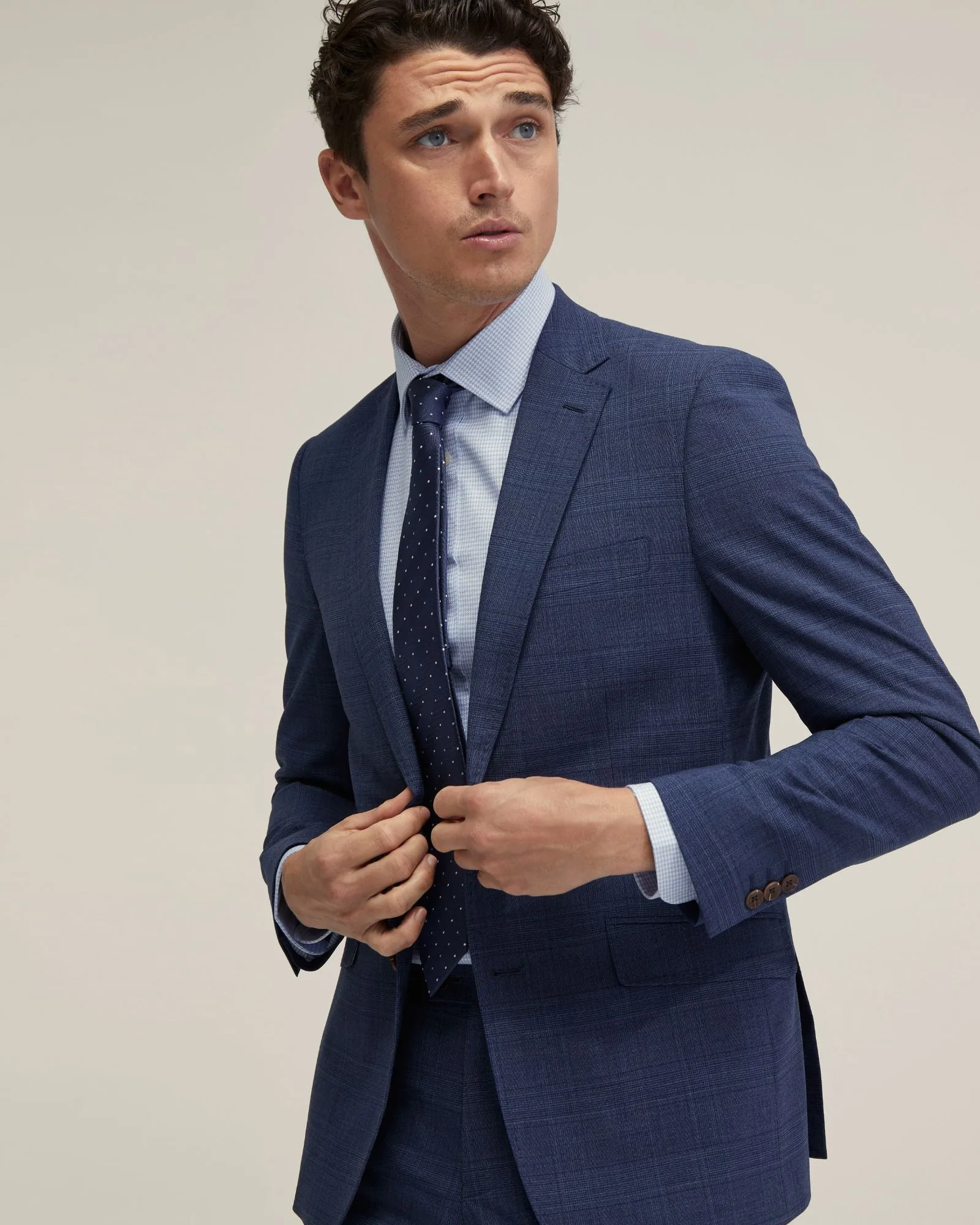 New Hopkins Wool Stretch Suit Jacket sold by Oxford Shop product image thumbnail 4