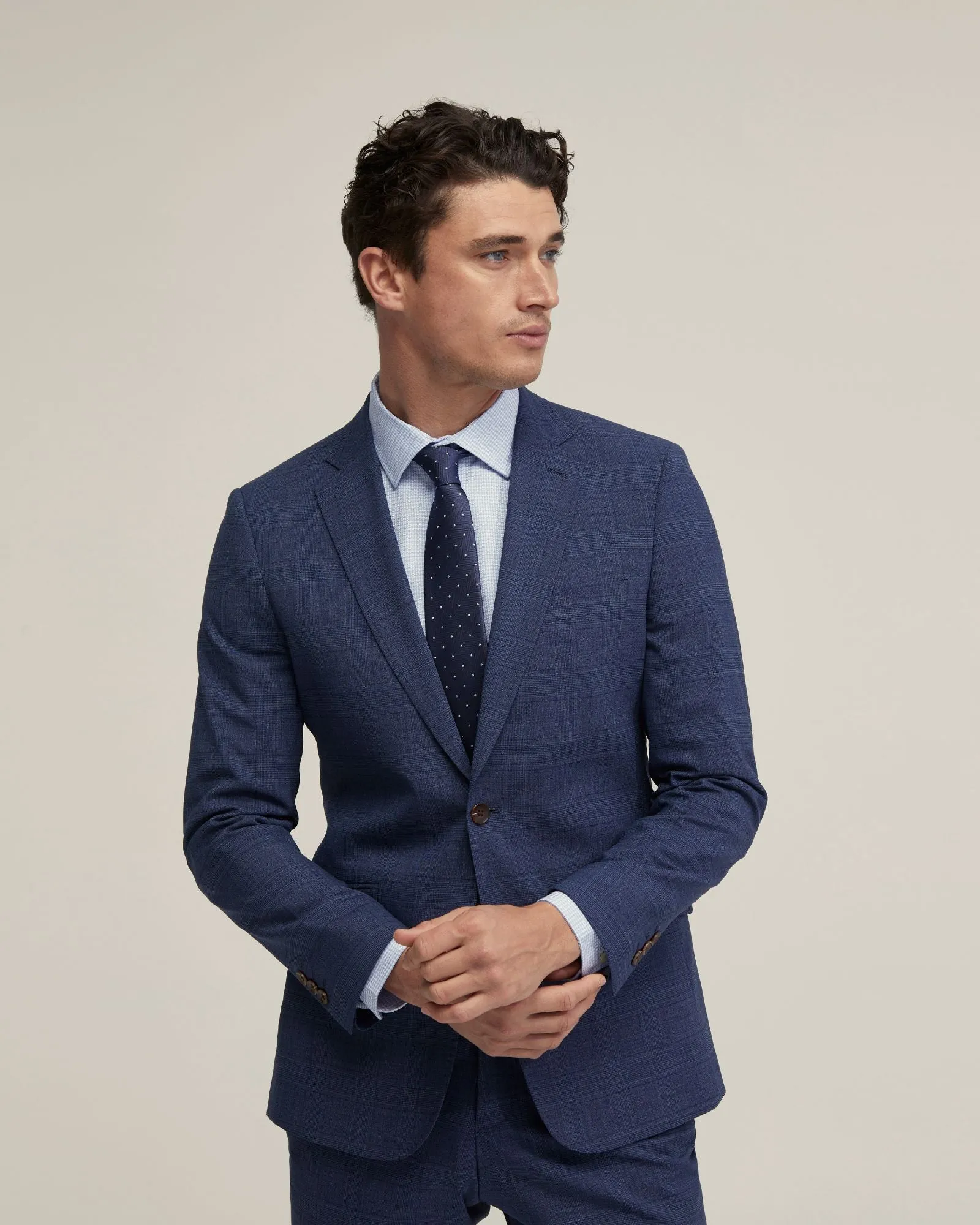 New Hopkins Wool Stretch Suit Jacket sold by Oxford Shop product image thumbnail 5