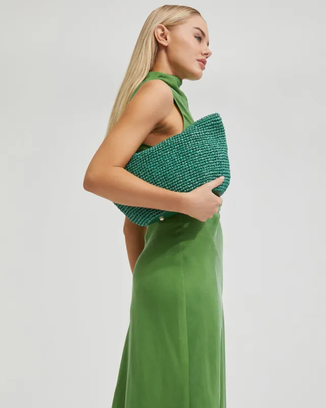 Nina Raffia Shoulder Bag sold by Oxford Shop