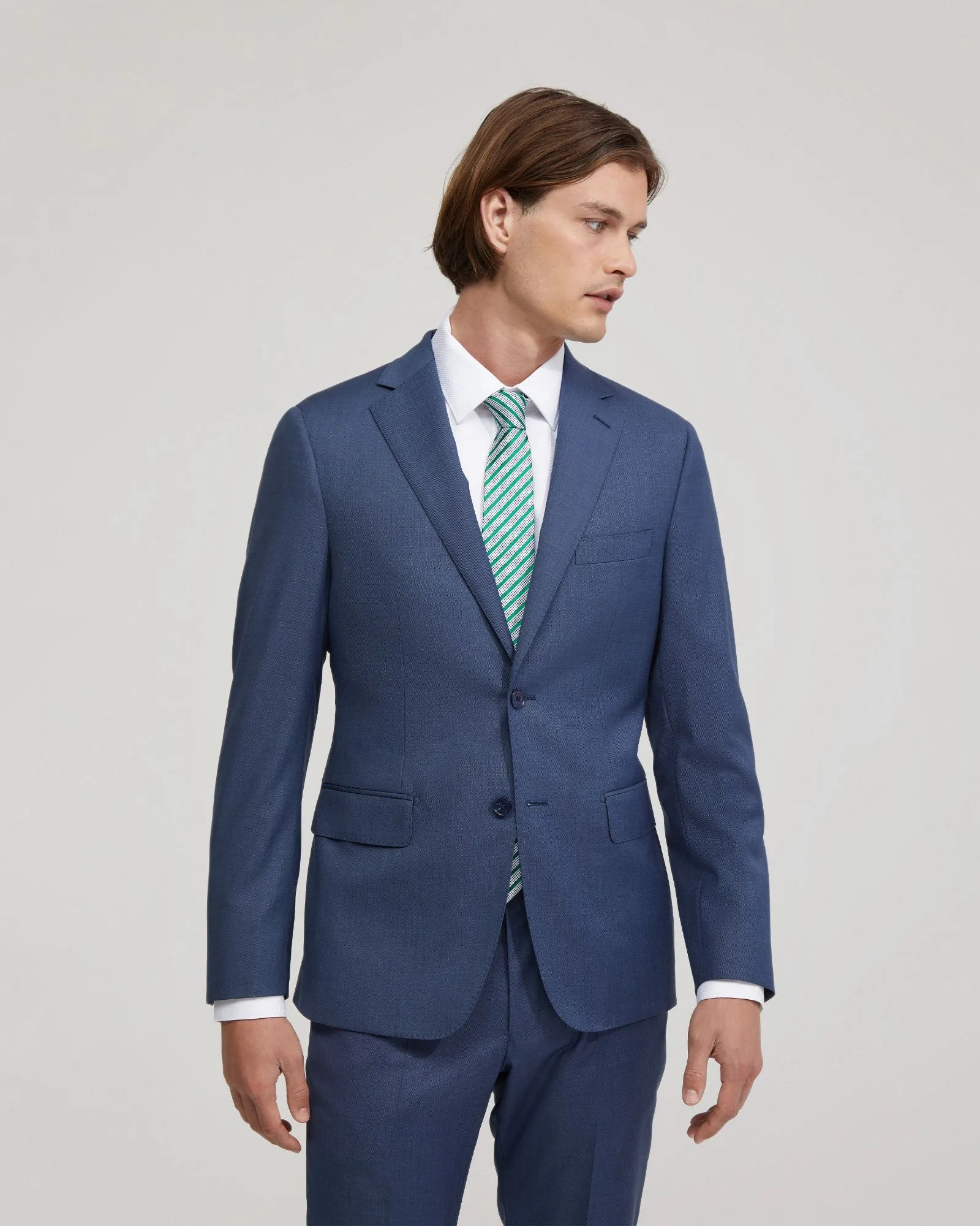 Byron Luxury Half Cnvs Wool Suit Jacket sold by Oxford Shop product image thumbnail 2