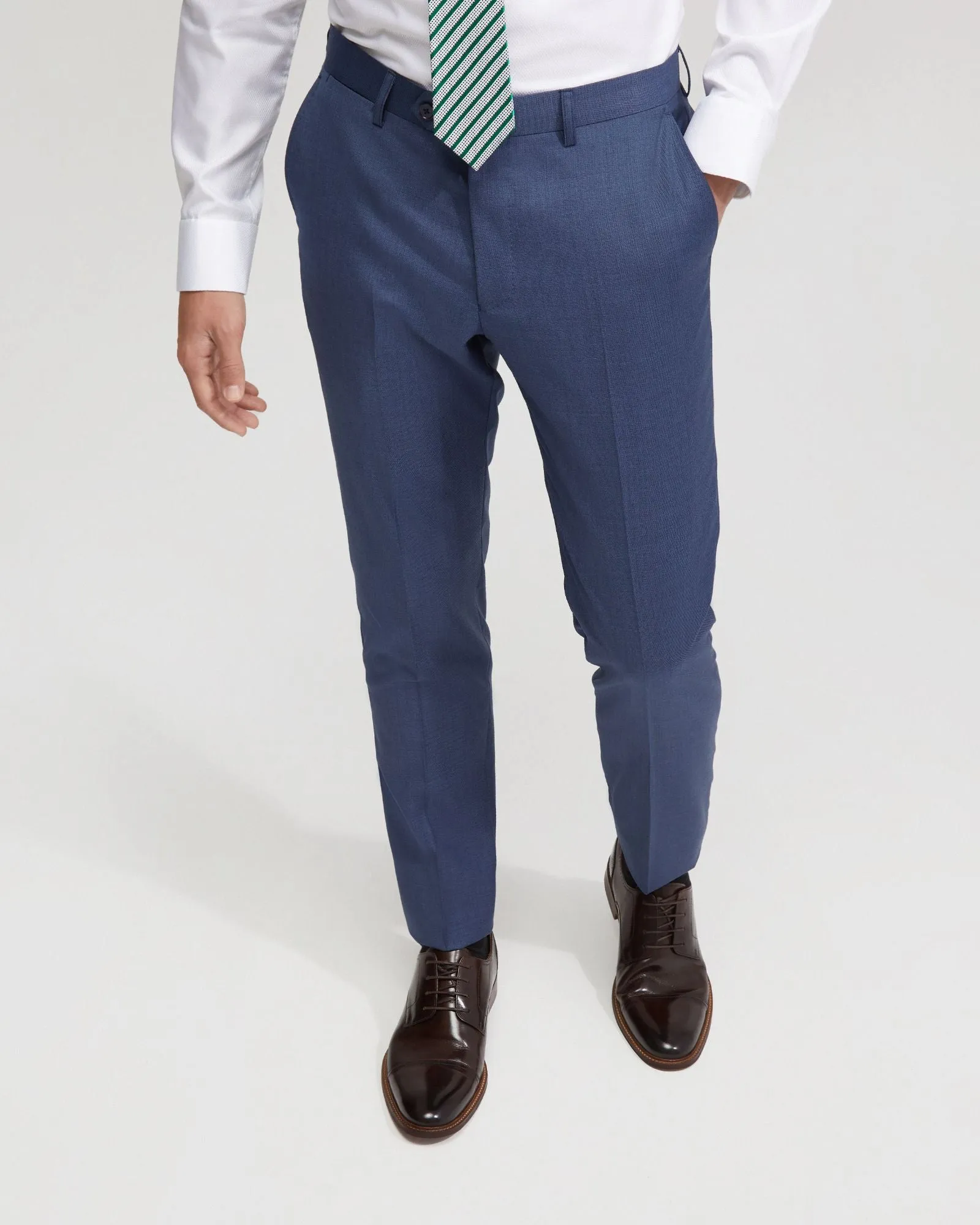 Byron Luxury Wool Suit Trousers sold by Oxford Shop product image thumbnail 4
