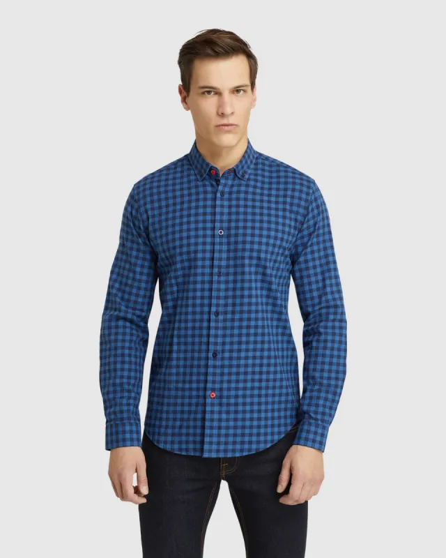 Stratton Checked Shirt sold by Oxford Shop