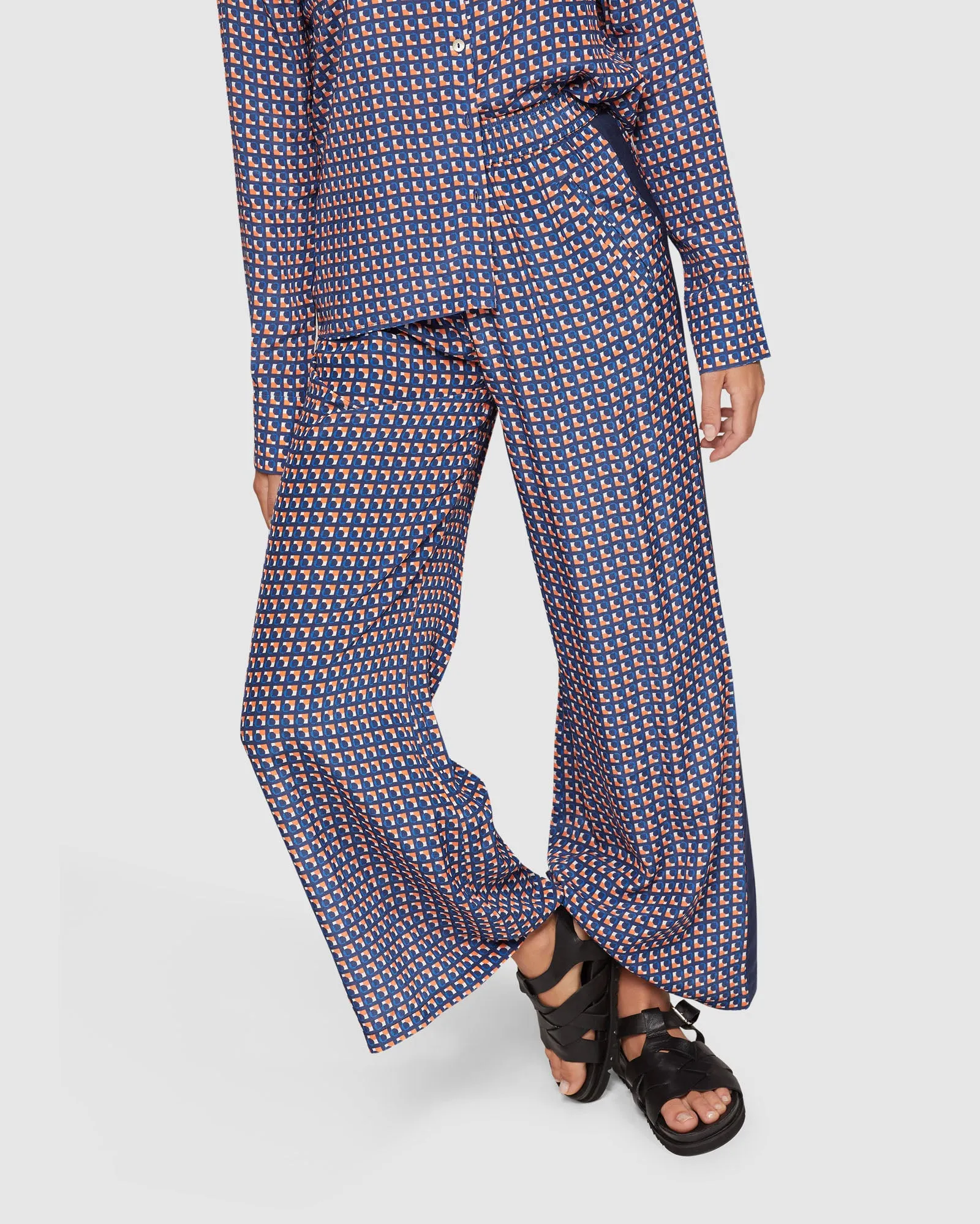 Chantel Geo Print Pants Side Tape sold by Oxford Shop product image thumbnail 4