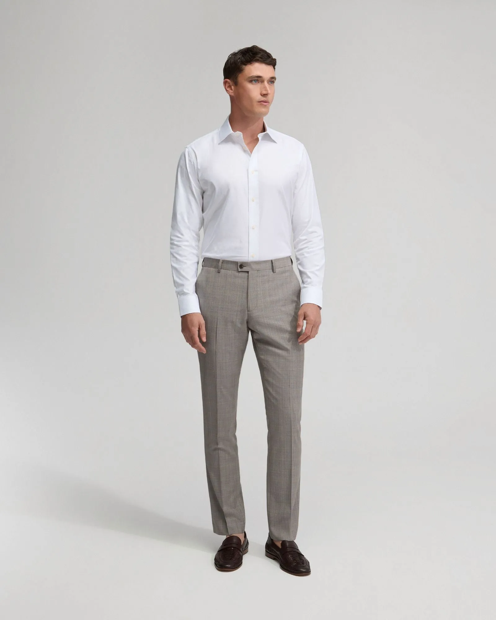 Islington Pima Cotton Twill Shirt sold by Oxford Shop