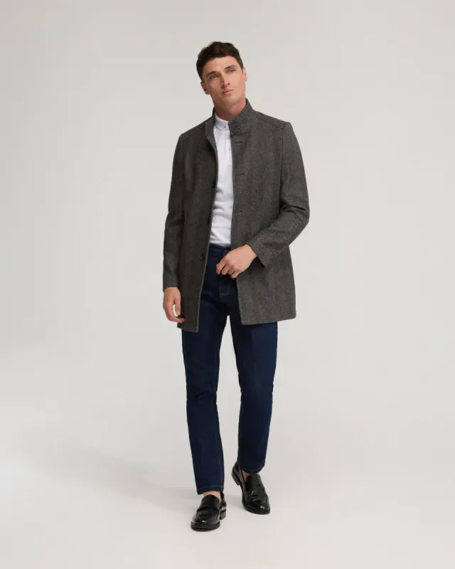 Dunbar Wool Rich Overcoat sold by Oxford Shop