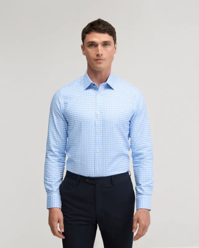 Beckton Cotton Checked Shirt sold by Oxford Shop