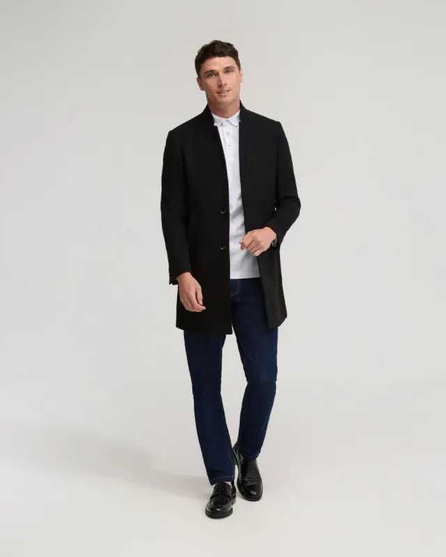 Austin Wool Rich Overcoat sold by Oxford Shop