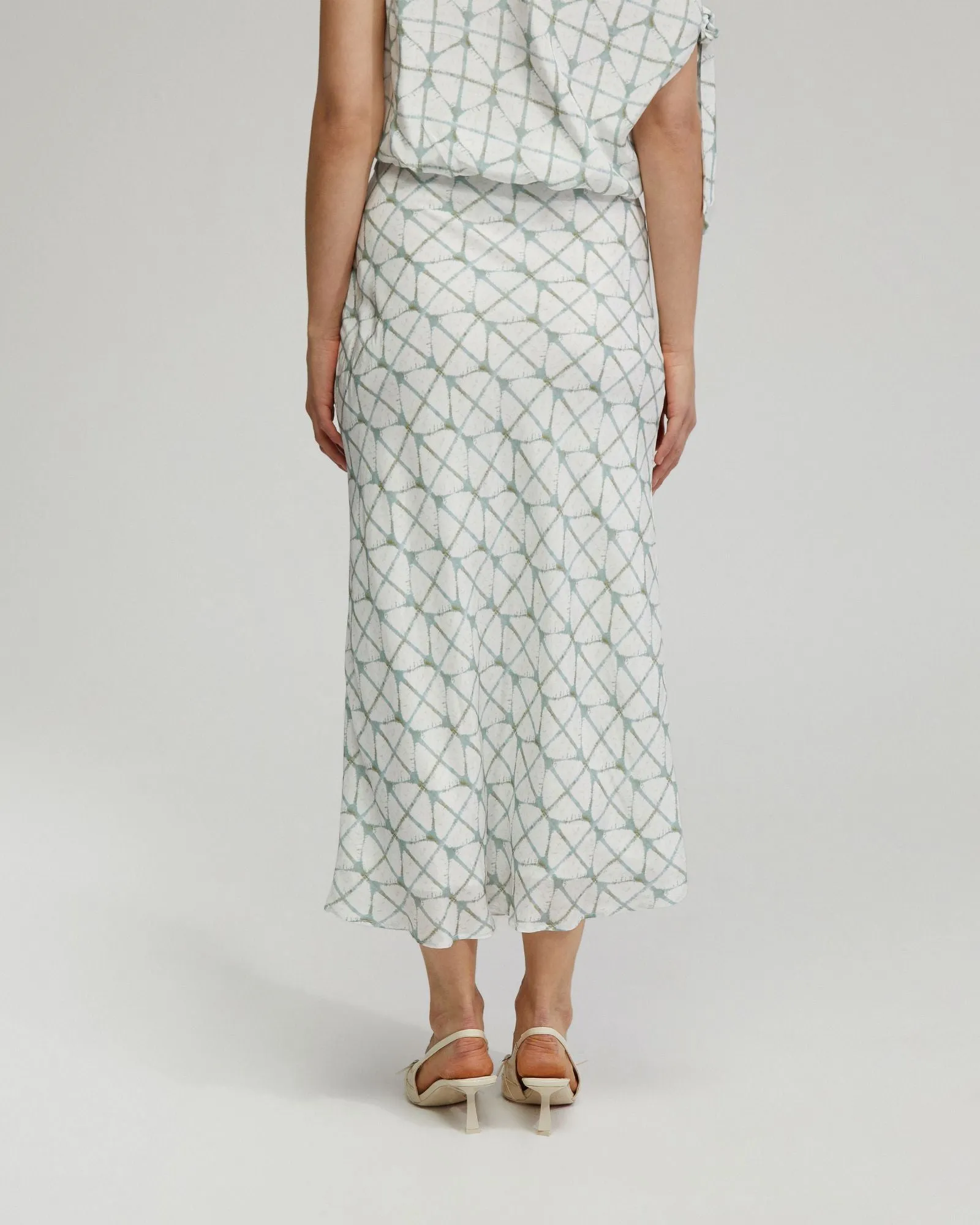 Lucinda Printed Slip Skirt sold by Oxford Shop product image thumbnail 3