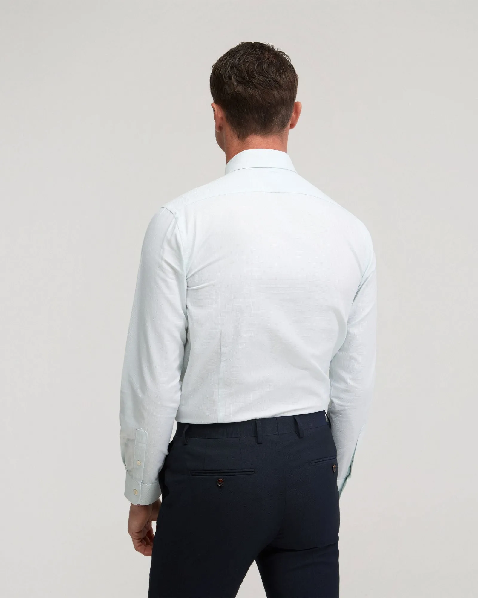 Beckton Cotton Dobby Shirt sold by Oxford Shop product image thumbnail 3