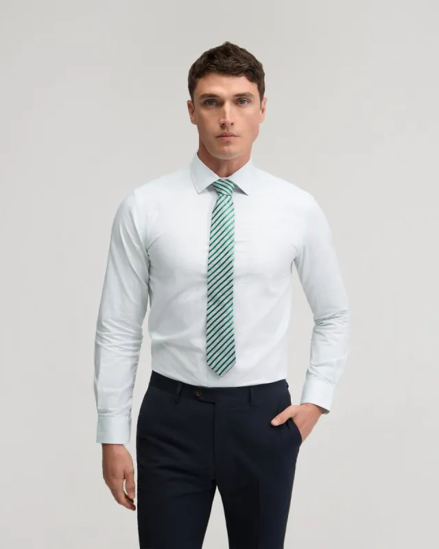 Beckton Cotton Dobby Shirt sold by Oxford Shop