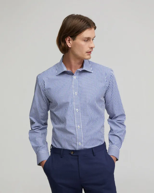 Islington Cotton Striped Shirt sold by Oxford Shop