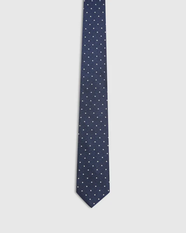 Silk Textured Regular Spot Tie sold by Oxford Shop