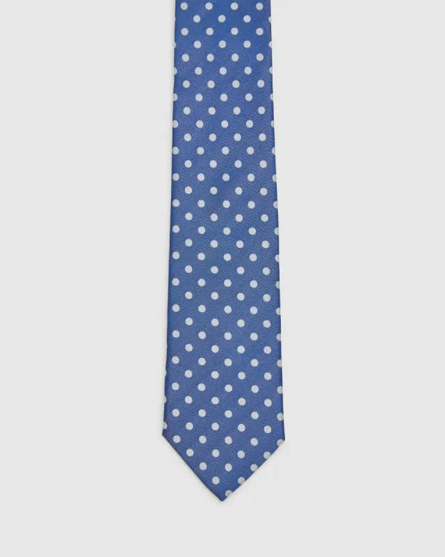 Silk Super Spot Tie sold by Oxford Shop