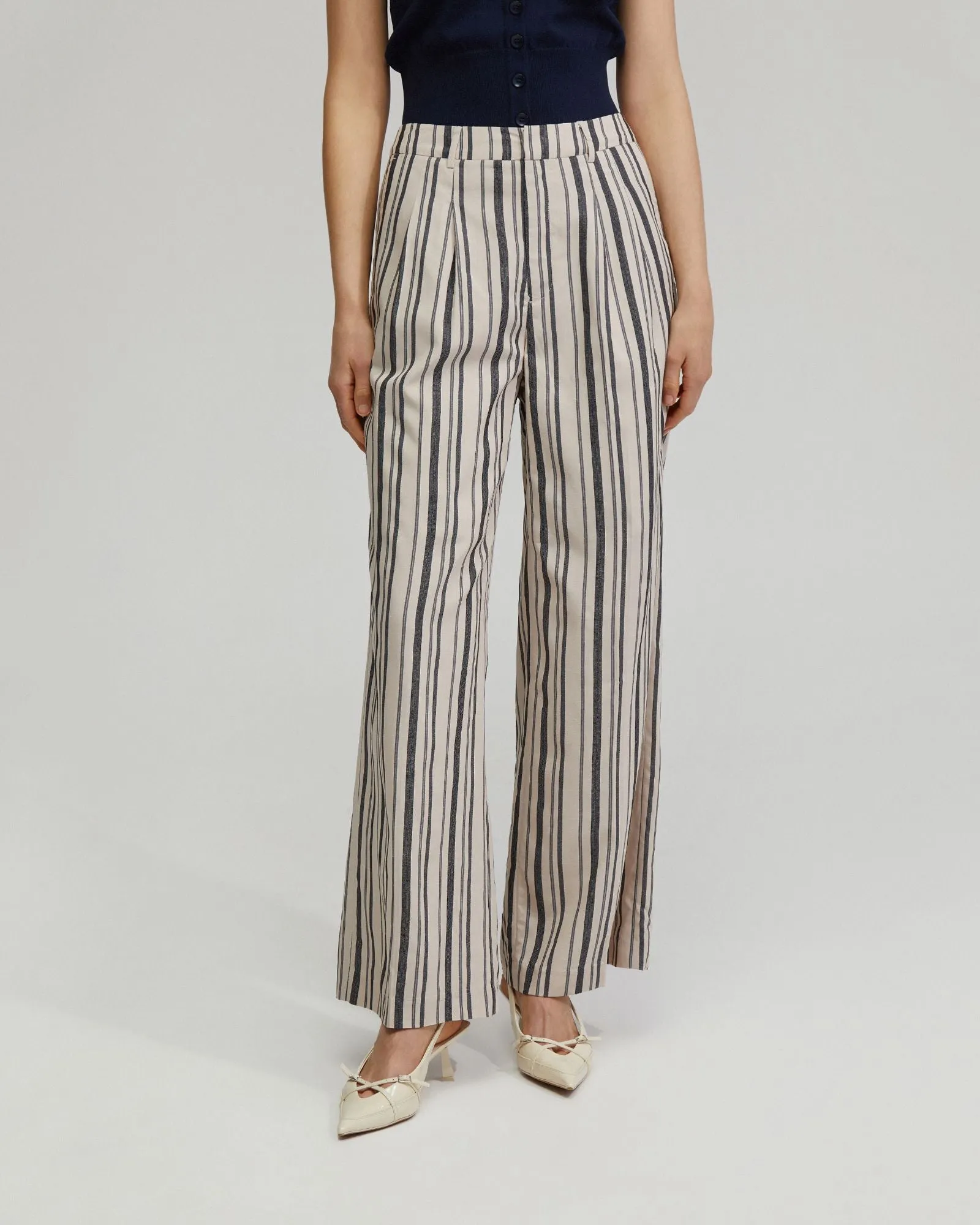 Sonia Striped Pants sold by Oxford Shop