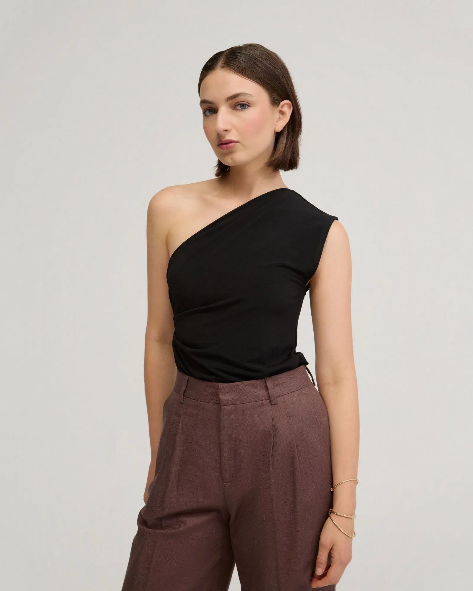 Adina One Shoulder Top sold by Oxford Shop product image thumbnail 2