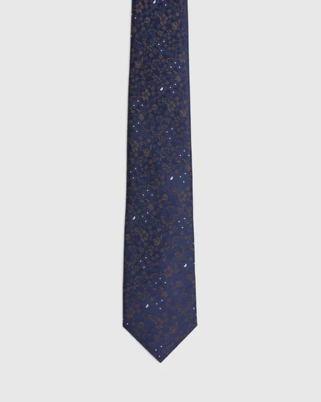 Tonal Flower Tie sold by Oxford Shop