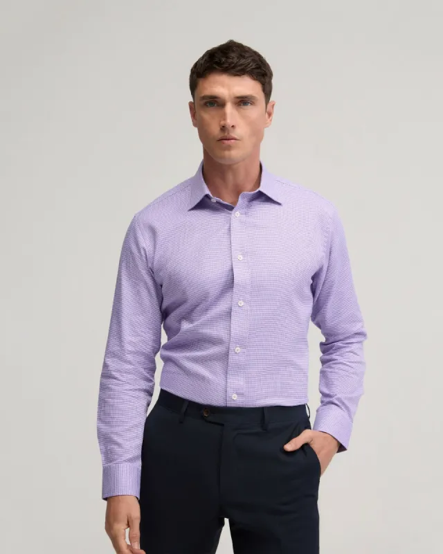 Islington Cotton Dobby Shirt sold by Oxford Shop