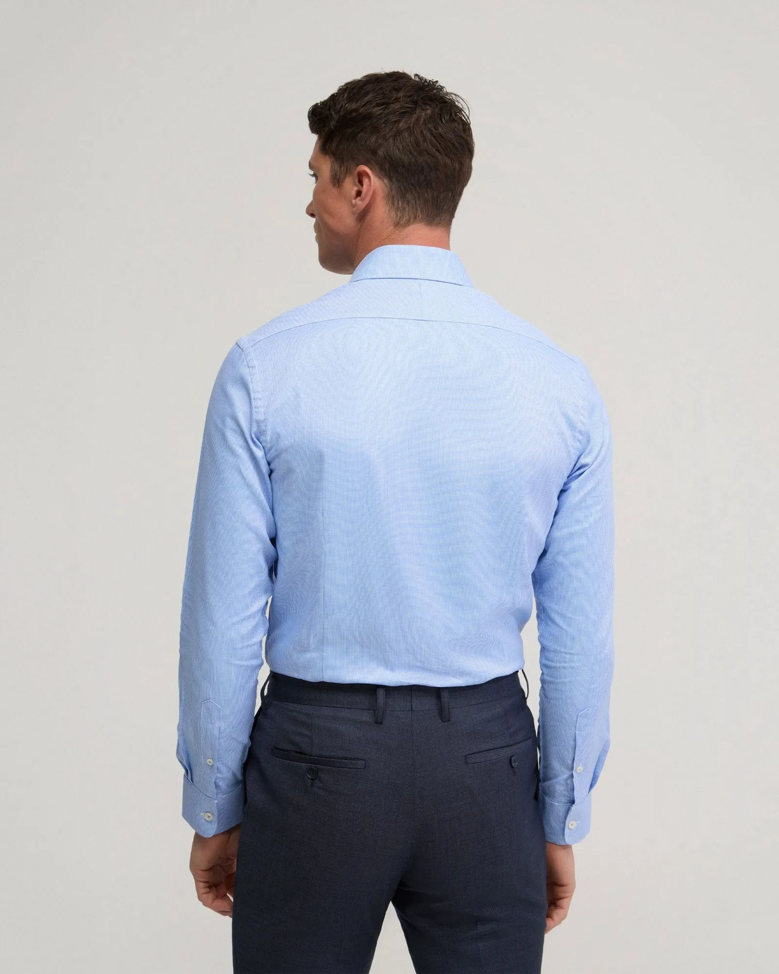 Beckton Cotton Dobby Shirt sold by Oxford Shop product image thumbnail 3