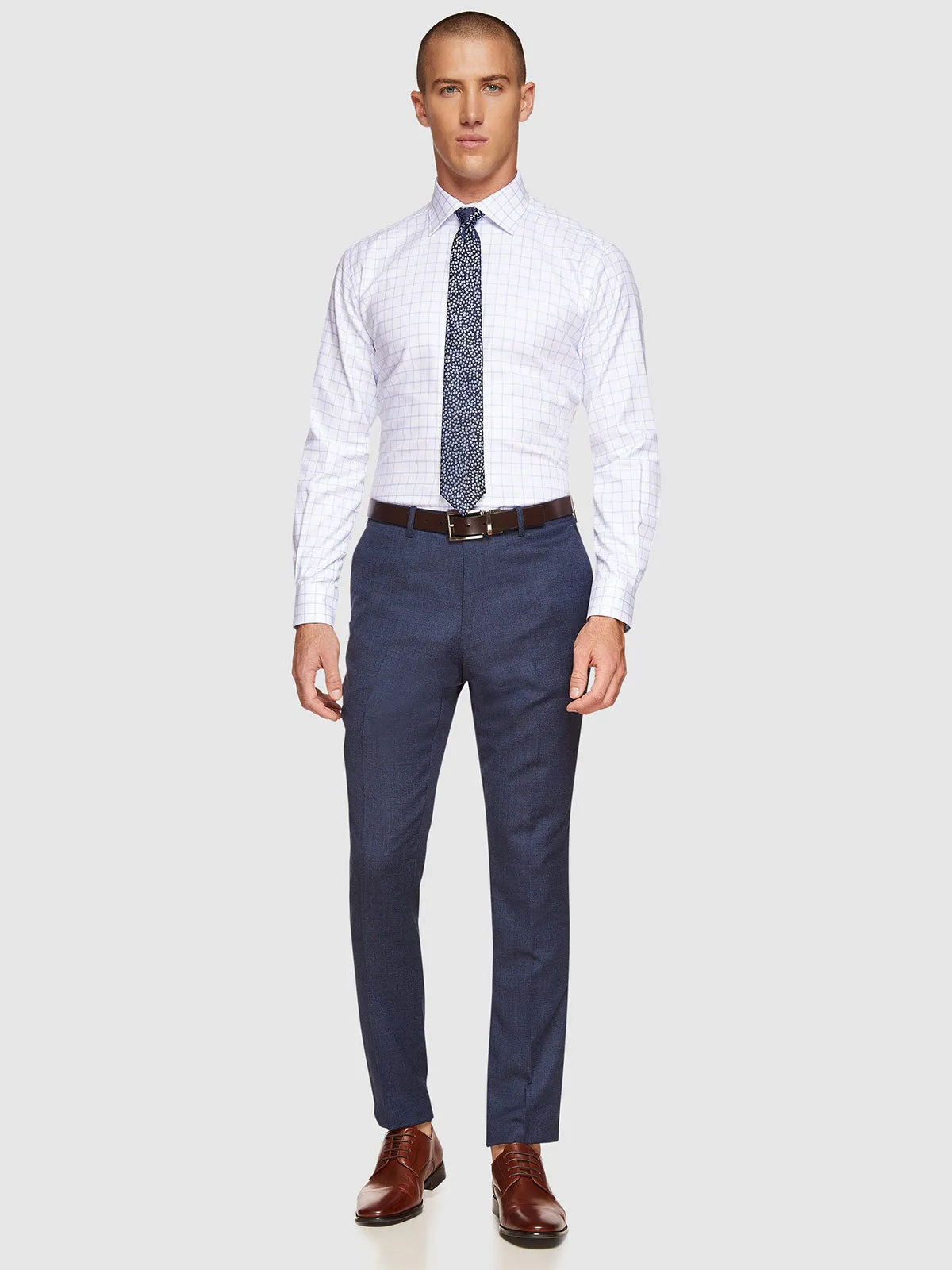 ISLINGTON CHECKED LUXURY SHIRT sold by Oxford Shop product image thumbnail 5