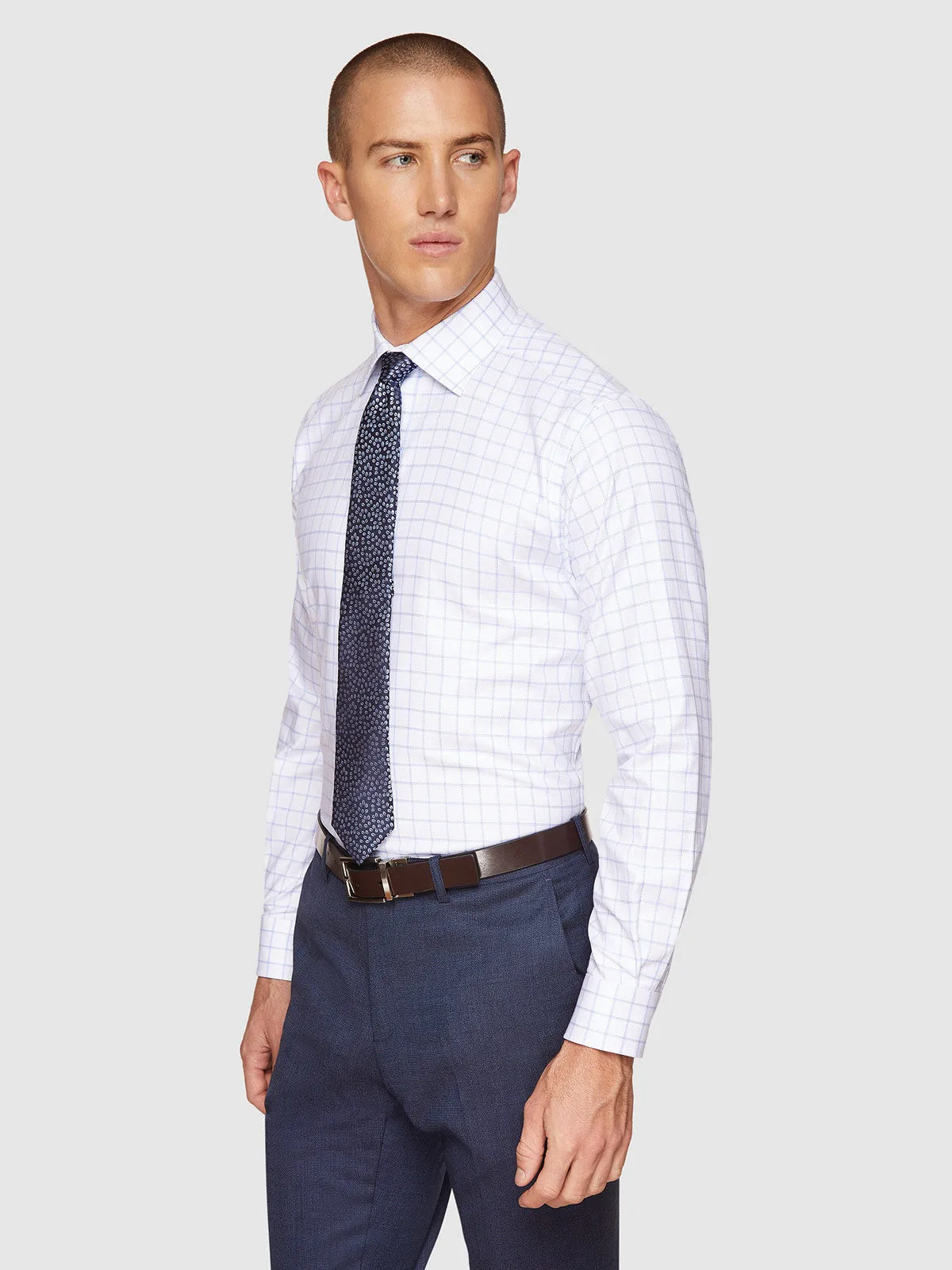 ISLINGTON CHECKED LUXURY SHIRT sold by Oxford Shop product image thumbnail 2