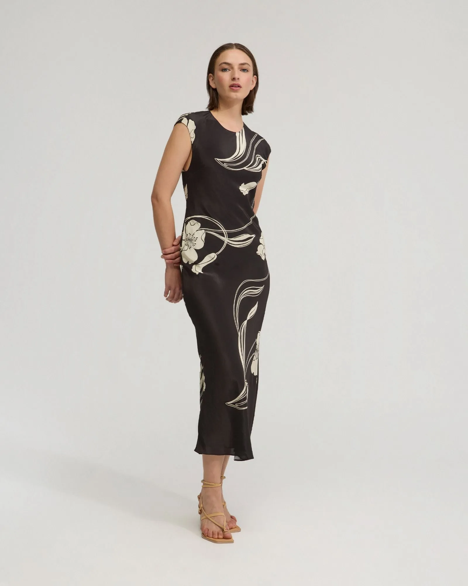 Isabel Printed Dress sold by Oxford Shop product image thumbnail 5