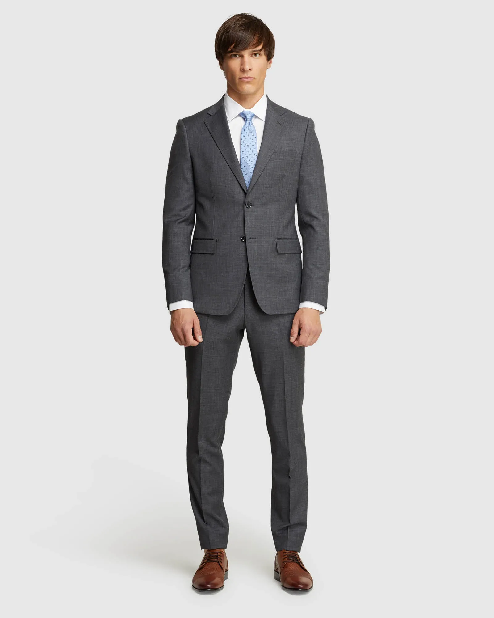 Byron Wool Stretch Suit Jacket sold by Oxford Shop product image thumbnail 5