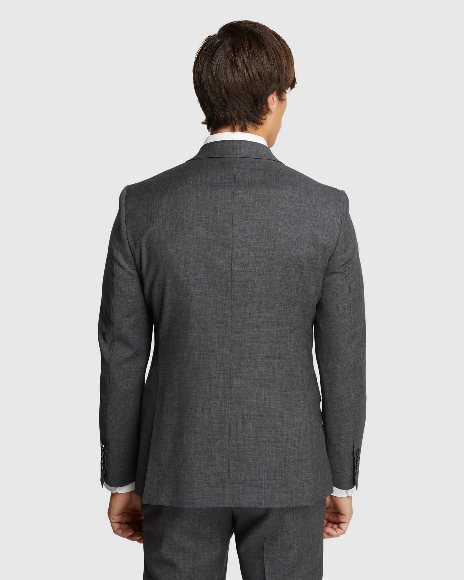 Byron Wool Stretch Suit Jacket sold by Oxford Shop product image thumbnail 3