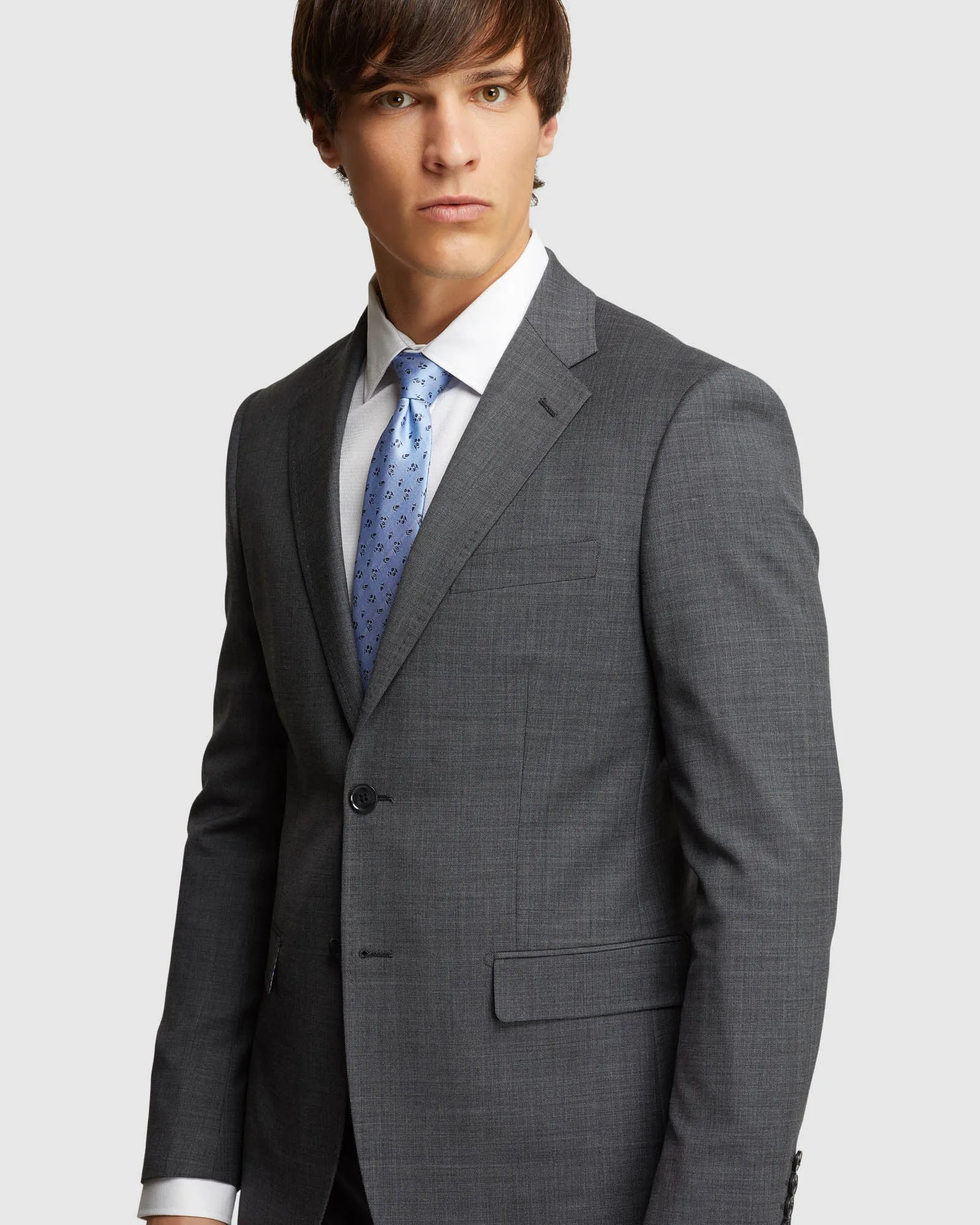 Byron Wool Stretch Suit Jacket sold by Oxford Shop product image thumbnail 4