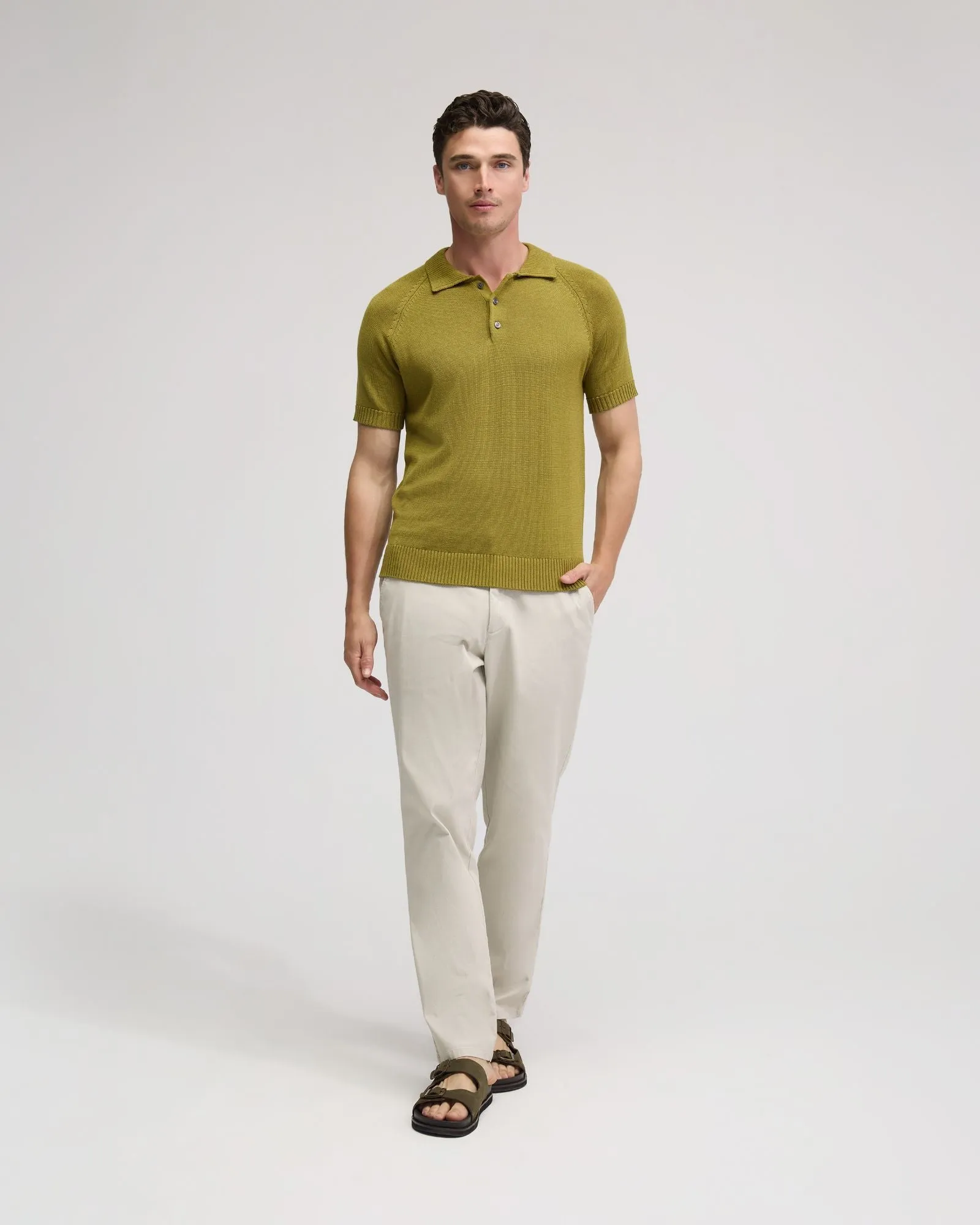 Patrick Knit Polo sold by Oxford Shop