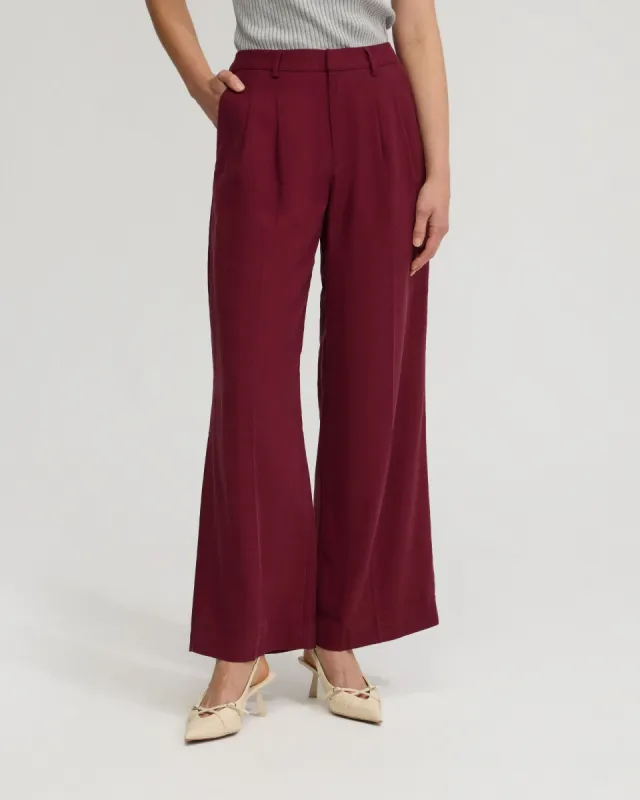 Sonia Pleat Front Pants sold by Oxford Shop
