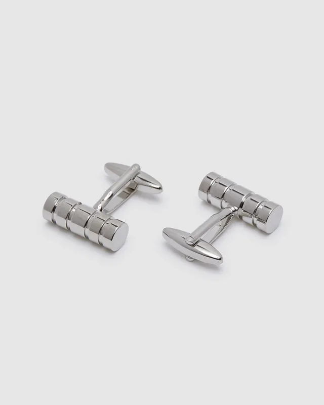 Ridged Bar Cufflink Set sold by Oxford Shop