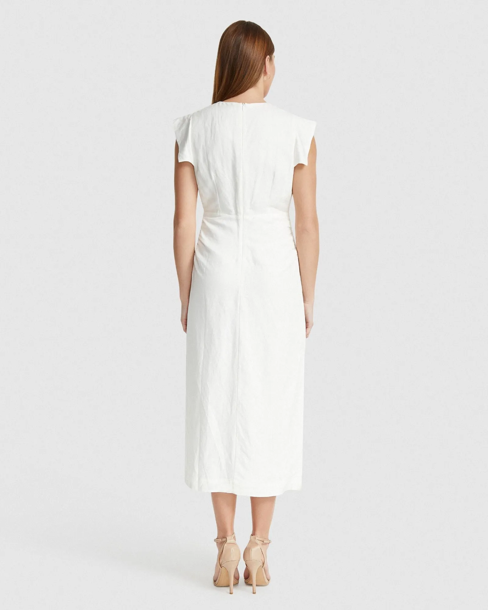 Lara Linen Blend Dress sold by Oxford Shop product image thumbnail 3