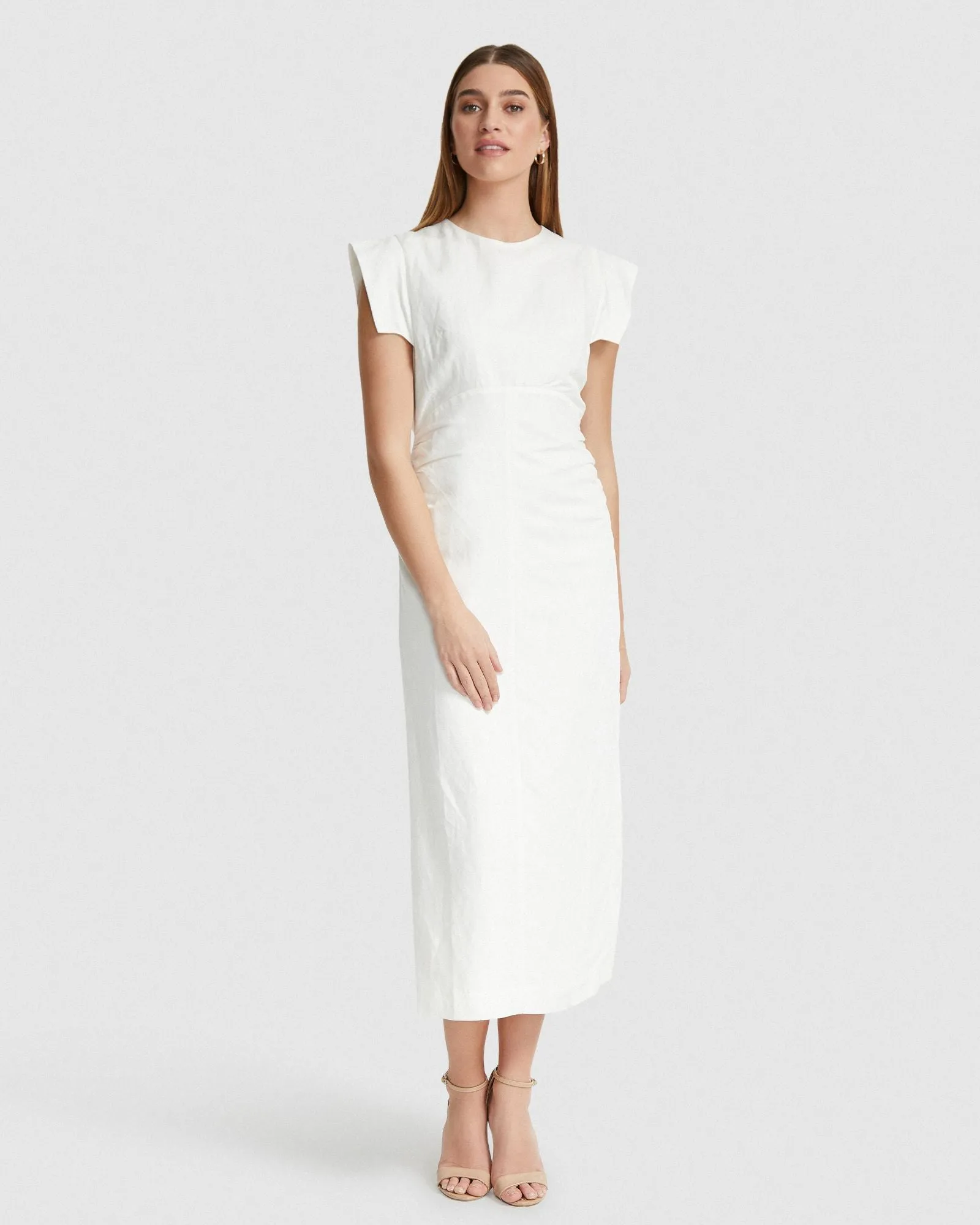 Lara Linen Blend Dress sold by Oxford Shop product image thumbnail 5