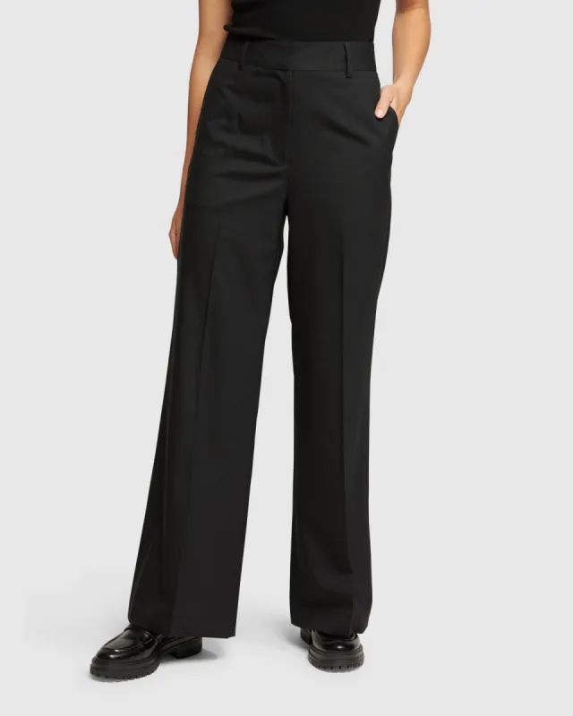 Lydia Wool Stretch Suit Trousers sold by Oxford Shop