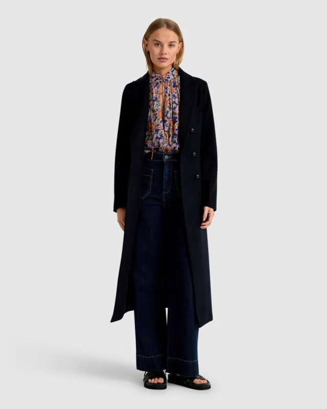Lillian Wool Rich Coat sold by Oxford Shop