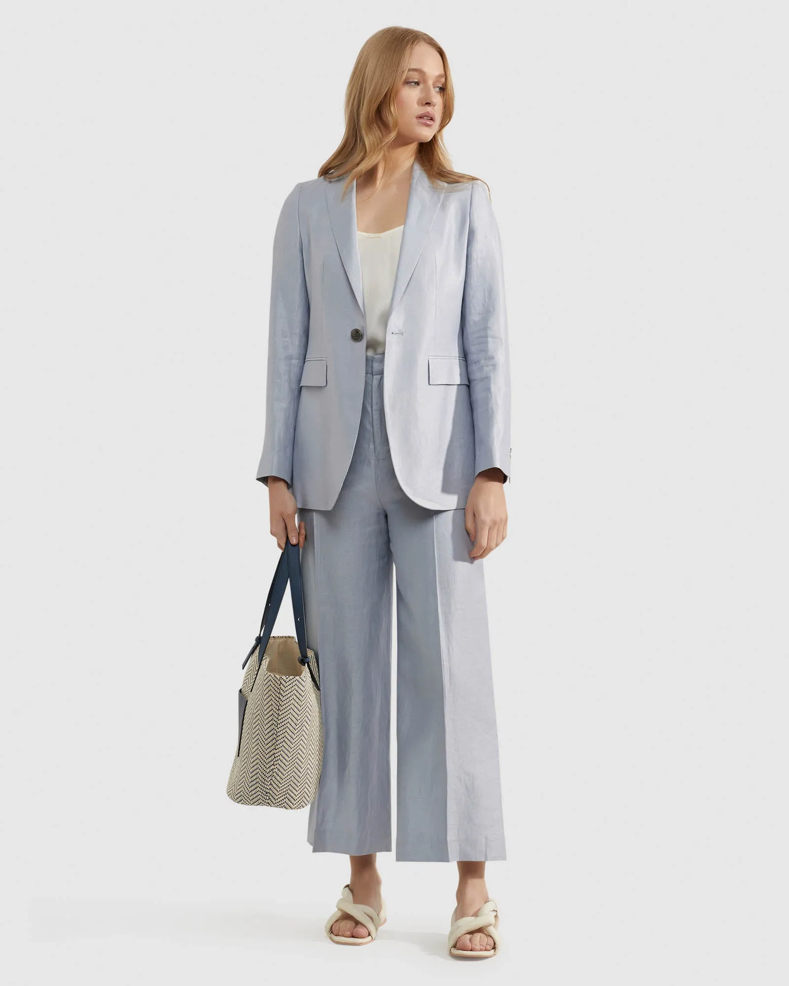 Ela Linen Twill Pants sold by Oxford Shop product image thumbnail 5