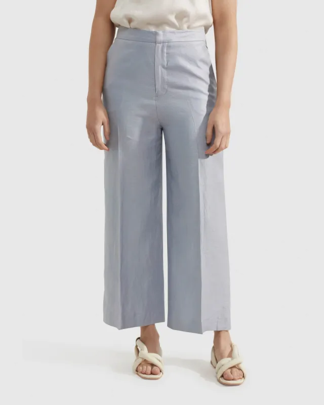 Ela Linen Twill Pants sold by Oxford Shop