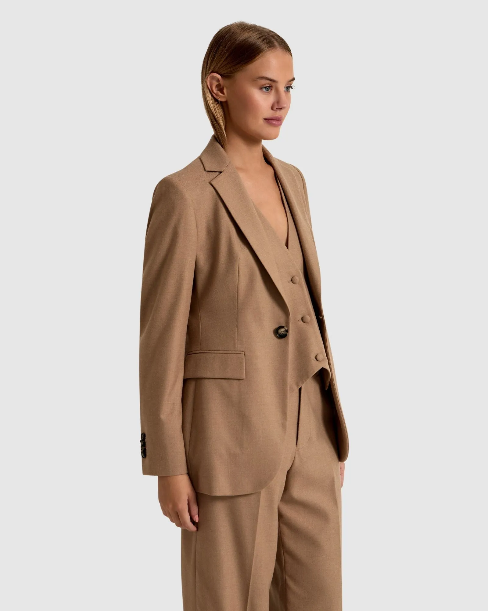 Ebony Eco Suit Jacket sold by Oxford Shop product image thumbnail 2
