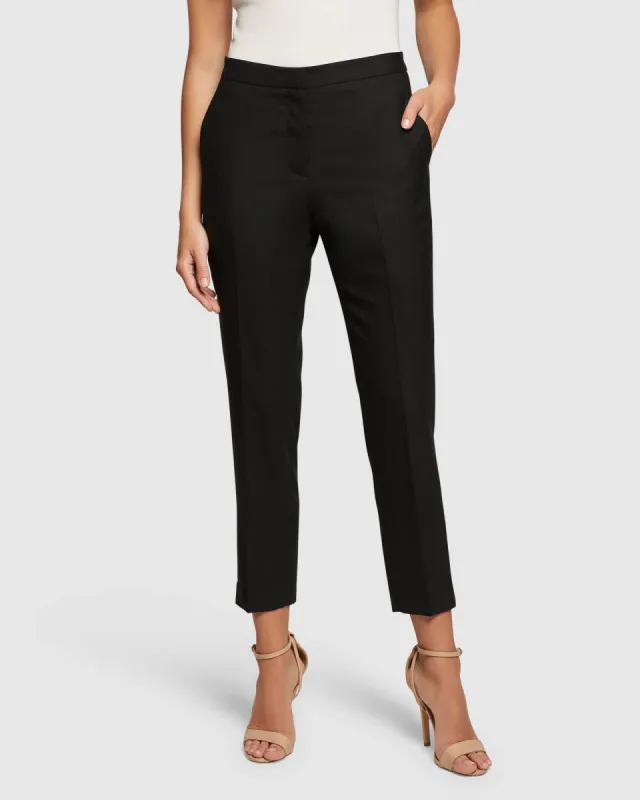 Charla Wool Stretch Suit Trousers sold by Oxford Shop