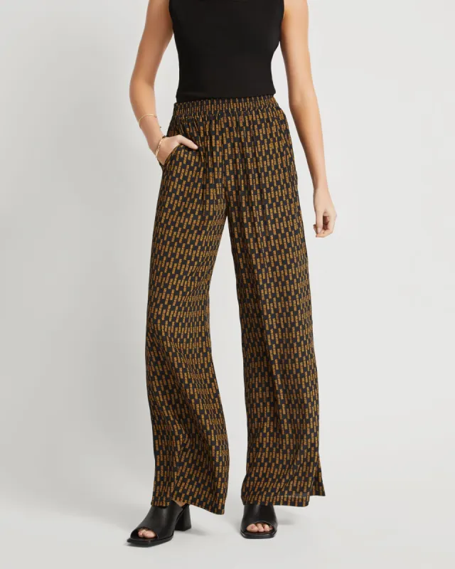 Chantel Wide Leg Pants Side Tape sold by Oxford Shop