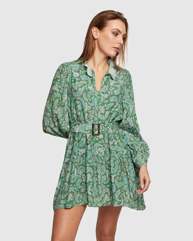 Braily Paisley Printed Dress sold by Oxford Shop