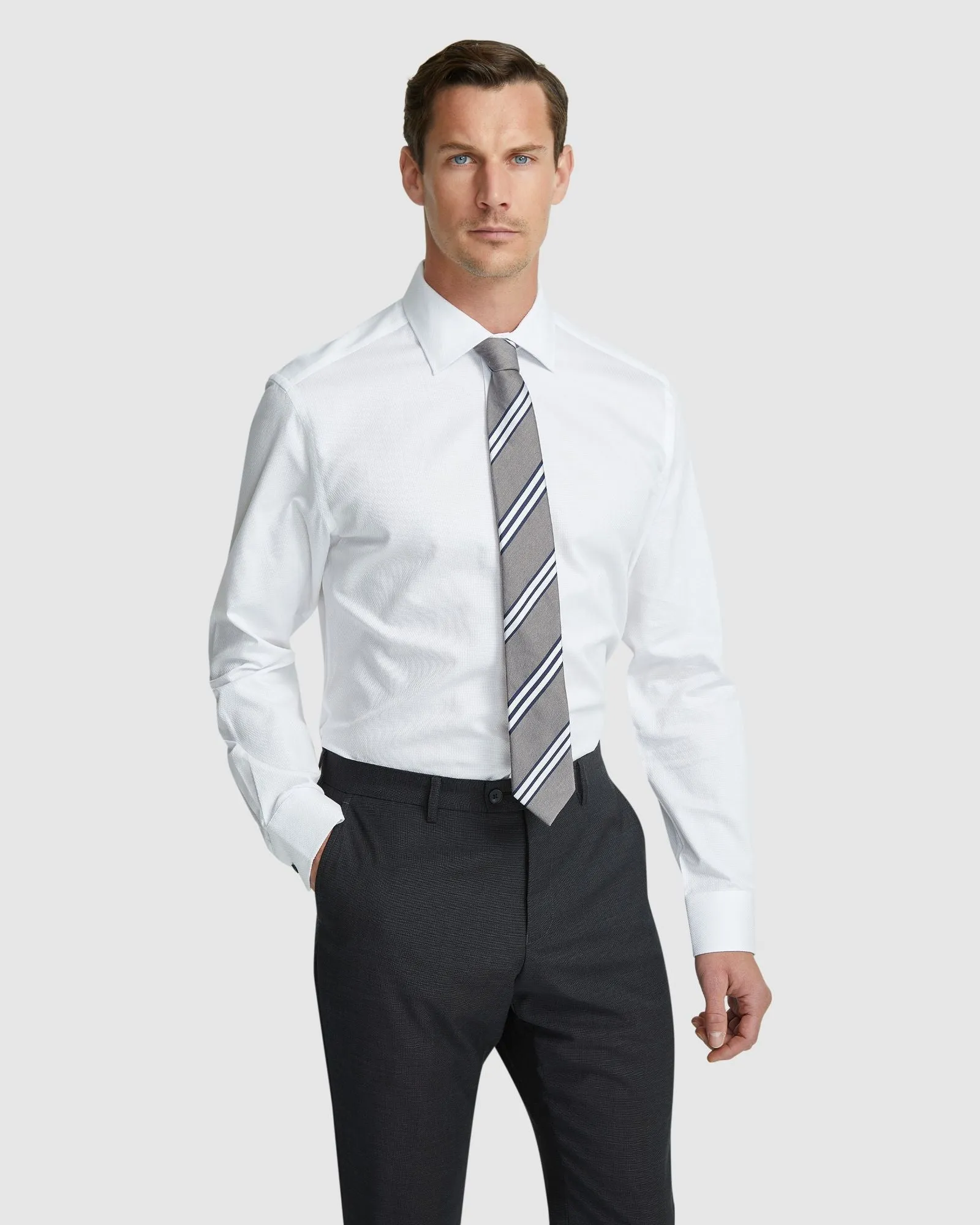 Islington Dobby Shirt sold by Oxford Shop product image thumbnail 2