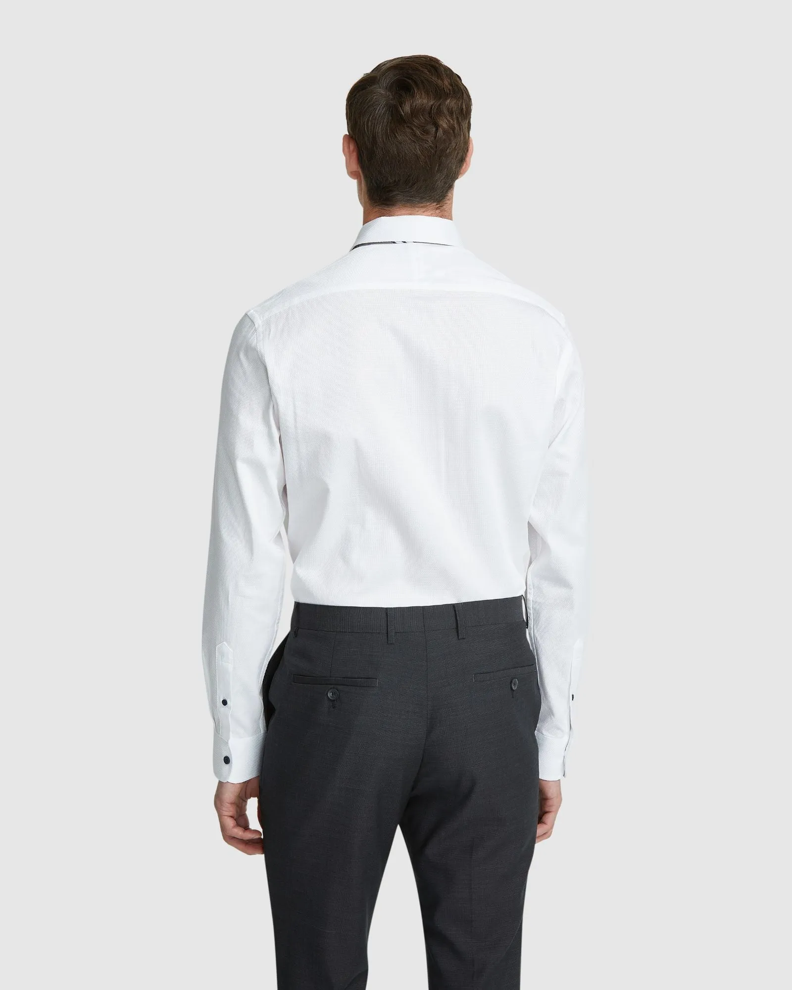 Islington Dobby Shirt sold by Oxford Shop product image thumbnail 3