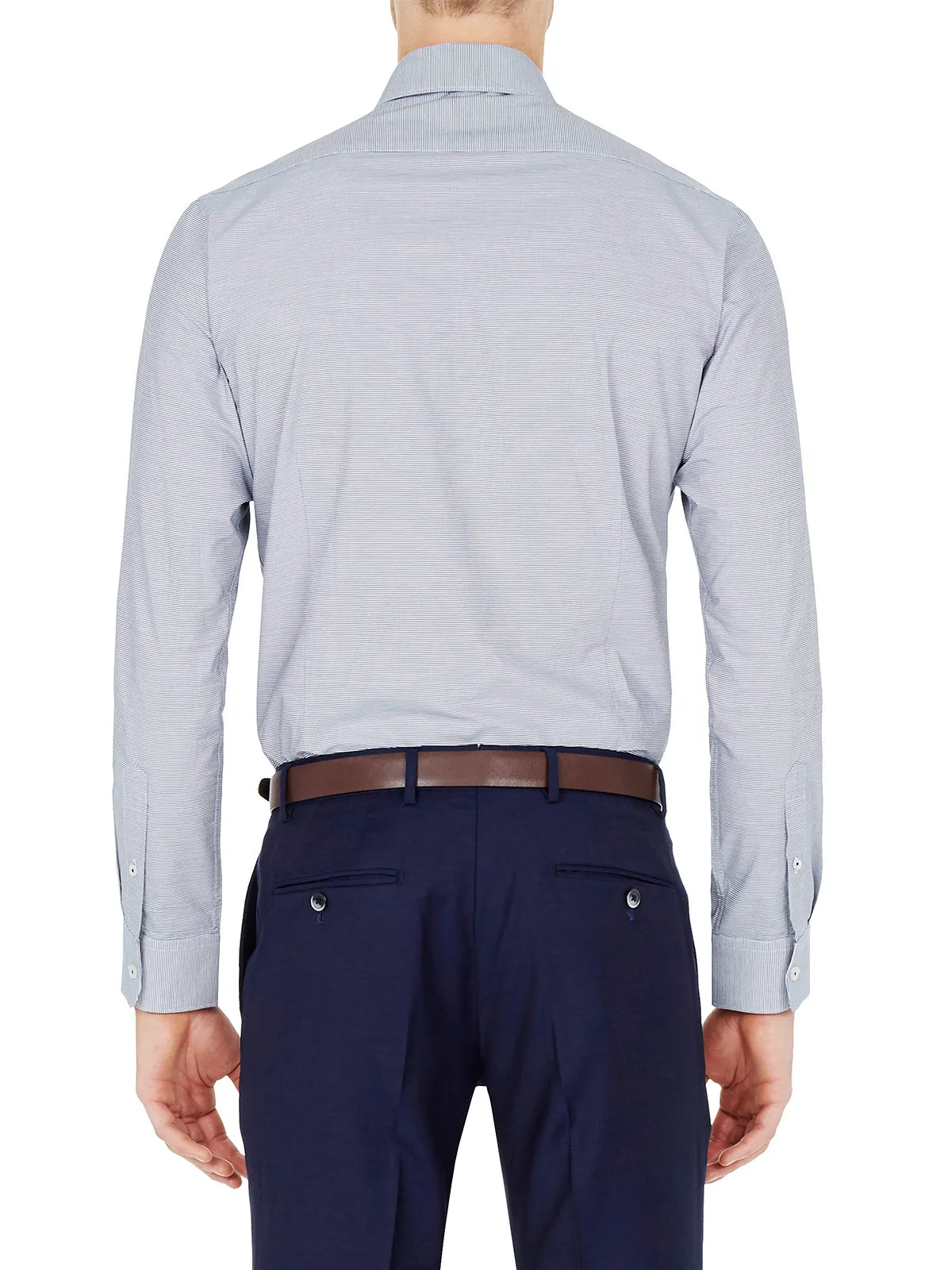 Horizontal Stripe Shirt sold by Oxford Shop product image thumbnail 5