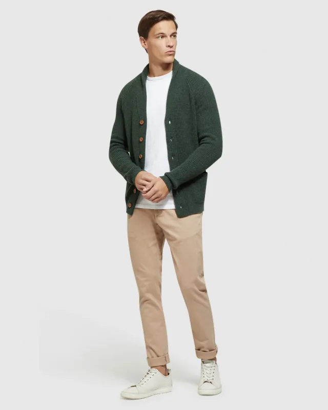 Oscar Wool Rich Knitted Cardigan sold by Oxford Shop